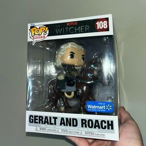 The Witcher Geralt and Roach Funko Pop